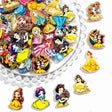 Cute Princess Cartoon Print Acrylic Focal Beads colorful graphic acrylic focal beads for handmade crafts