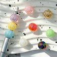 aurora pumpkin shaped acrylic focal beads for diy beadable pens handmade jewelry crafts