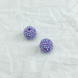 20MM Bling Bling Sparkling Rhinestones Beads, Acrylic Beads, Jelly Beads