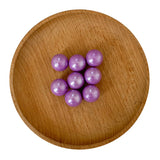 15mm Shinny Opal Solid Color Silicone Beads 15mm