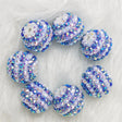 20mm Rhinestone Beads, Jelly Beads