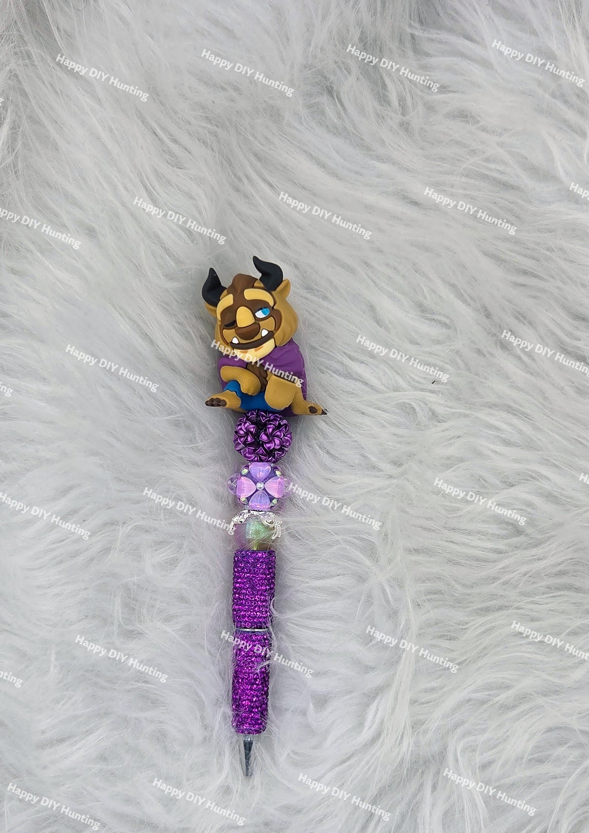 Beast from Beauty and Beast Pen topper (NO HOLE)