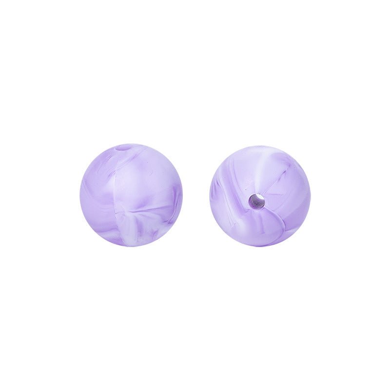 15mm Solid Color Round Silicone Beads 15mm
