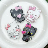 Textured HK Angele Acrylic Beads