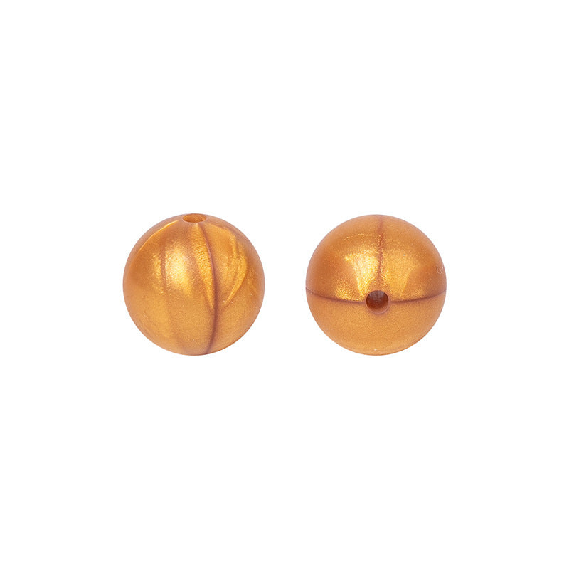 15mm Solid Color Round Silicone Beads 15mm