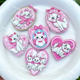 Textured Maire the Cat Acrylic Beads