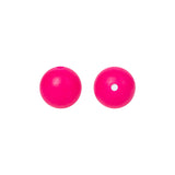 15mm Solid Color Round Silicone Beads 15mm