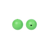 15mm Solid Color Round Silicone Beads 15mm