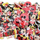 Textured Boy and Girl Mouse Acrylic Beads