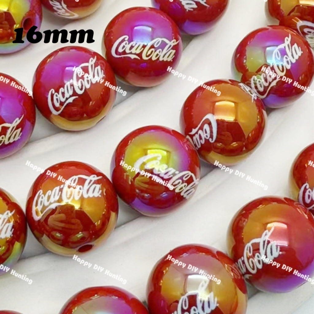 16mm UV Finish Colla Acrylic Beads