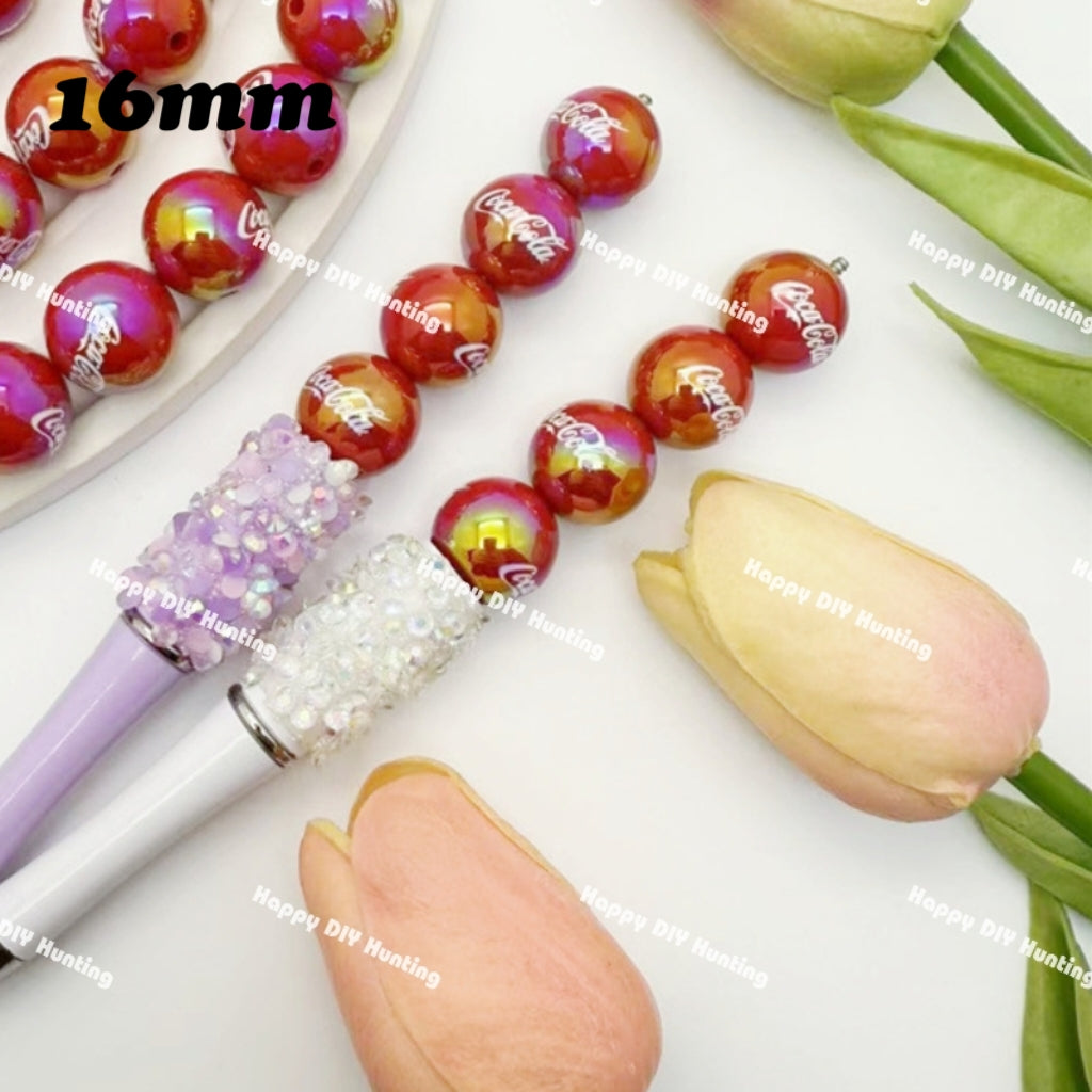 16mm UV Finish Colla Acrylic Beads