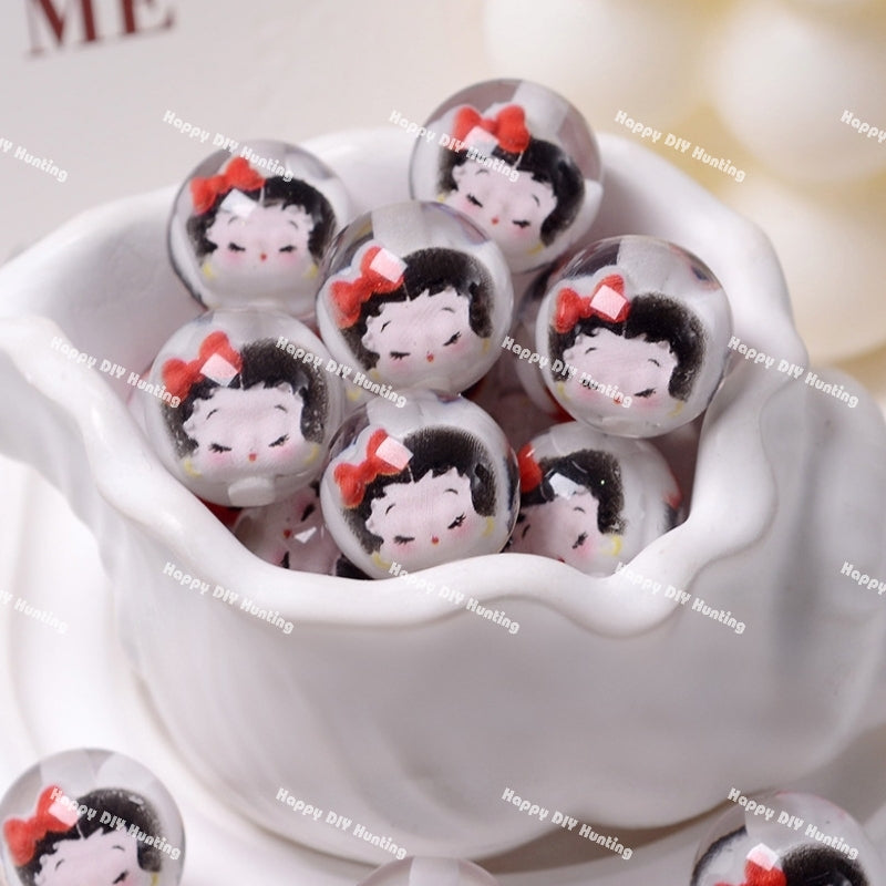 Betty Boop Acrylic Beads