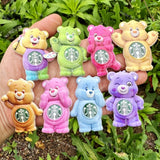 Textured Care Bear Acrylic Beads