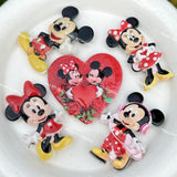 Textured Boy and Girl Mouse Acrylic Beads