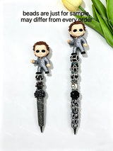 Michael 3D Printed Pen Topper (No Hole) for DIY Beadable Pens Wholesale