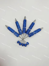 Rhinestone Beadable Pens Wholesale, Matches All Focal Beads & Pen Toppers