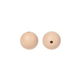 15mm Solid Color Round Silicone Beads 15mm