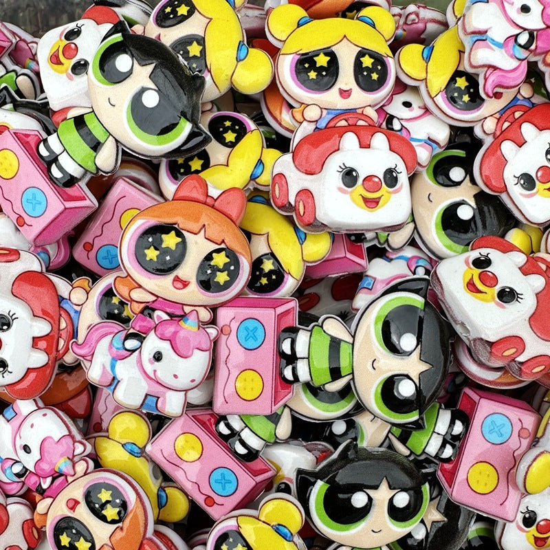 Textured ppg Beads