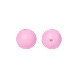 15mm Solid Color Round Silicone Beads 15mm