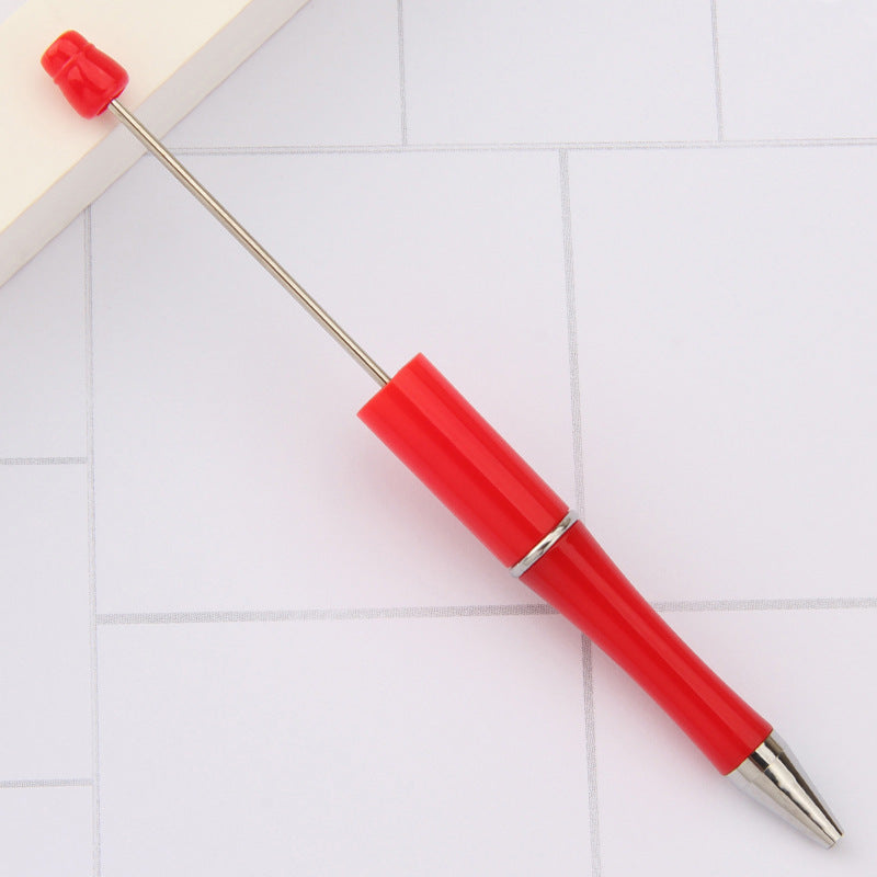 Solid Color Plastic Beadable Pens Wholesale