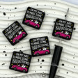 silly goose funny slogan silicone focal beads for DIY pens and humor-themed handmade crafts