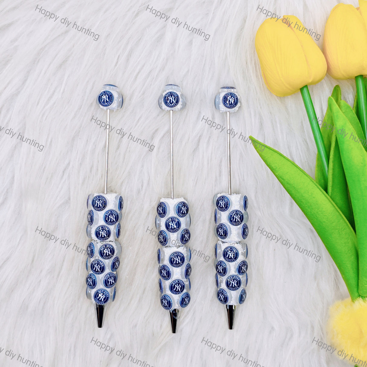 New York Yankees MLB Team Beadable Pen