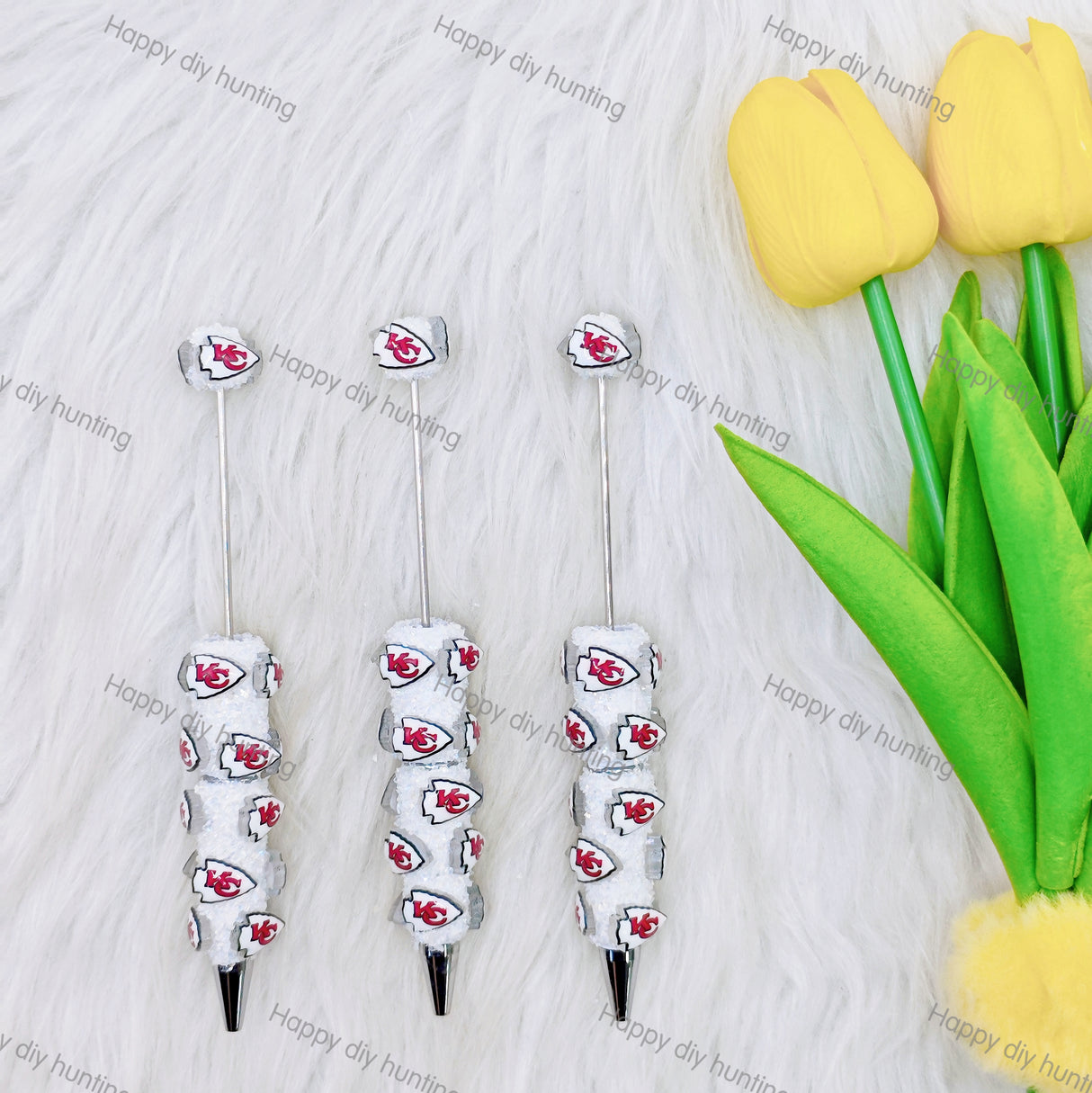 Kansas City Chiefs NFL Team Beadable Pen