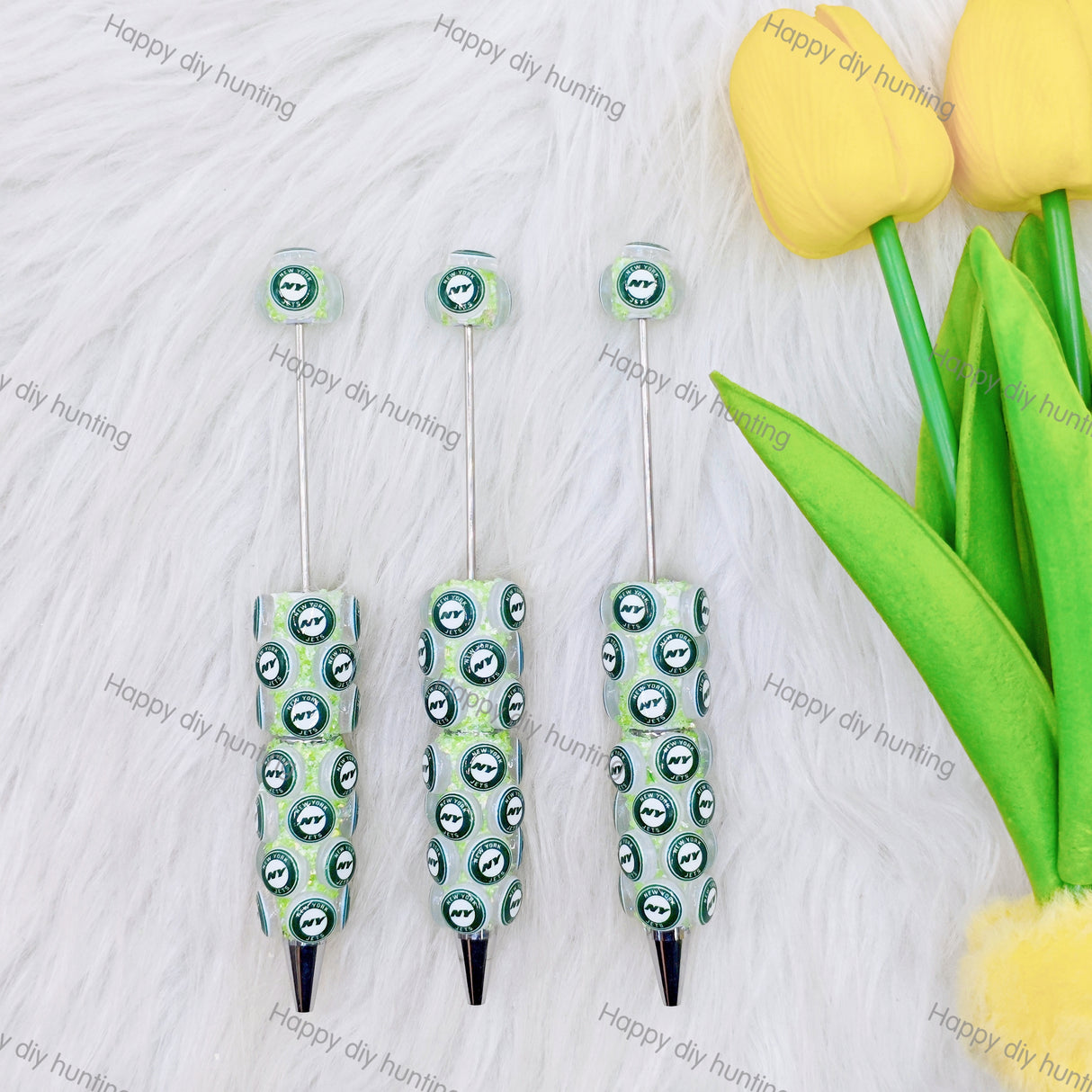 New York Jets NFL Team Beadable Pen