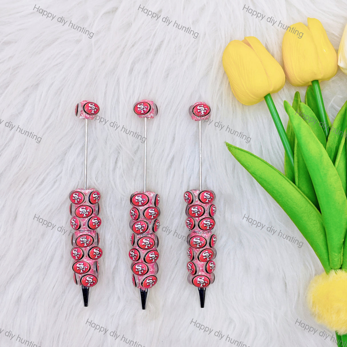 San Francisco 49ers NFL Team Beadable Pen