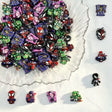 superhero comic character acrylic focal beads fun hero theme for diy beadable pens and jewelry craft projects