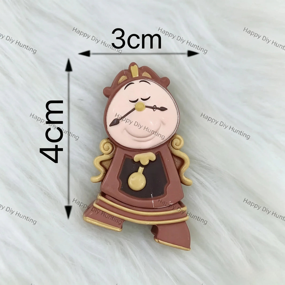 teapot teacup and clock character pen toppers no hole size reference for beadable pen diy projects