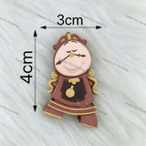 teapot teacup and clock character pen toppers no hole size reference for beadable pen diy projects