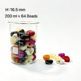 Vintage French natural stone beads, irregular shape, 200ml pack, large hole over 3mm, for DIY beadable stainless steel cutlery and jewelry making