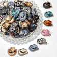 Western Cowboy Hat Print Acrylic Focal Beads for beadable pen DIY craft projects