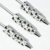 white eagle bird AF football team sports beadable pens wholesale for DIY fan crafts and custom pens