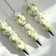 multi‑color 3d daisy flower handmade wholesale beadable pens compatible with all focal beads and pen toppers for diy writing craft