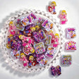 Y2K cartoon teen girl acrylic focal beads for DIY beadable pens and jewelry crafts