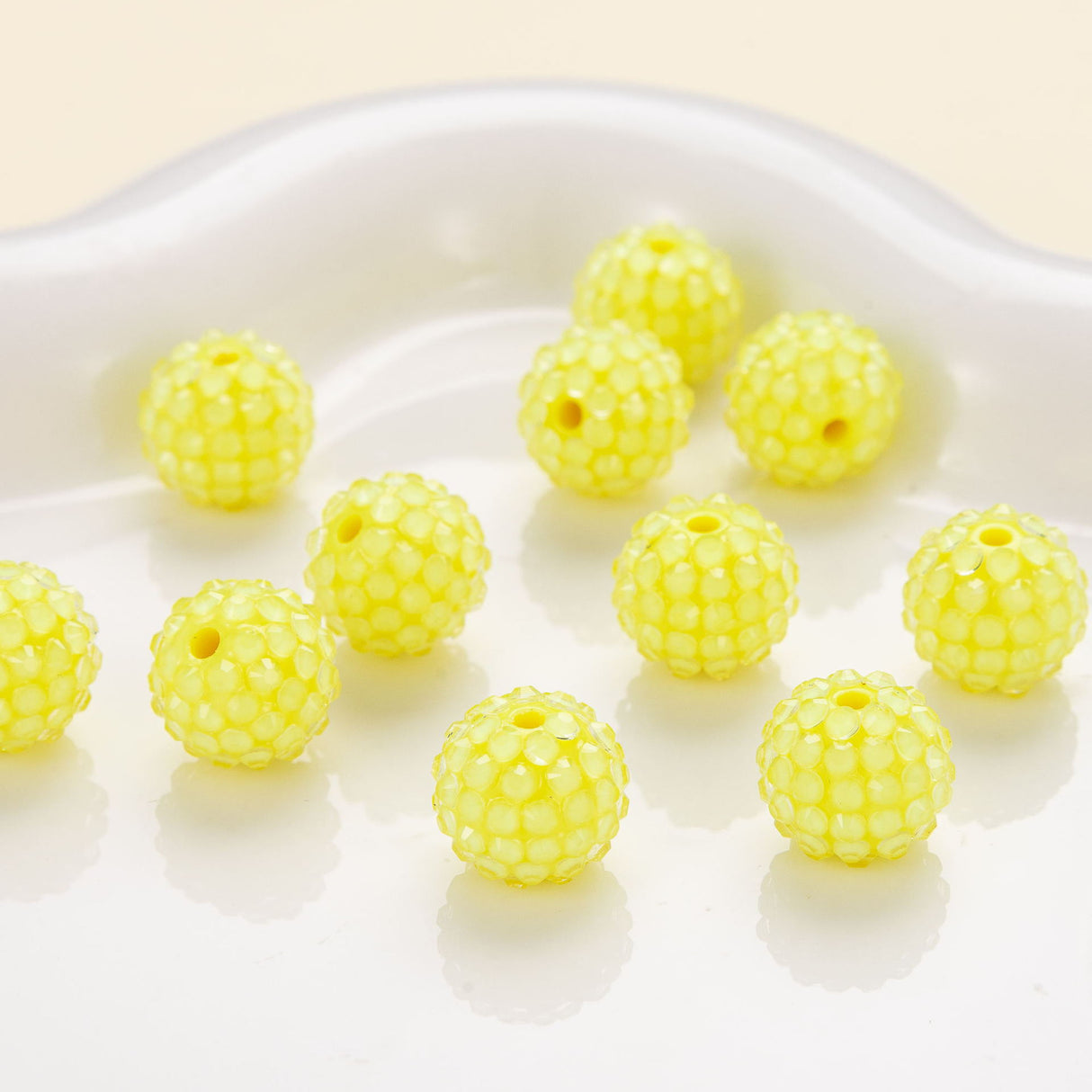 Silicone beads 20mm Jelly beads